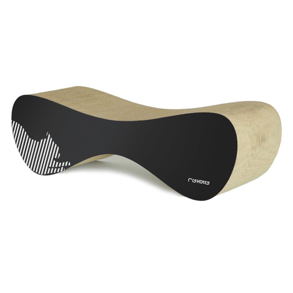 MyKotty Cat Scratcher VIGO 71x25x21 cm Black 3086