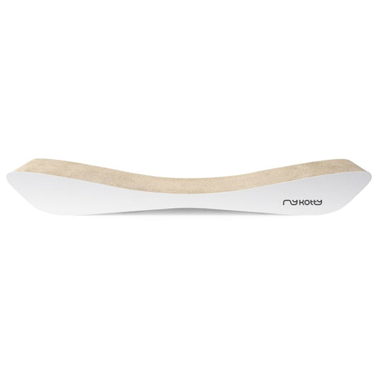 MyKotty Cat Scratcher TOBI 59x25x6.9 cm White 3087