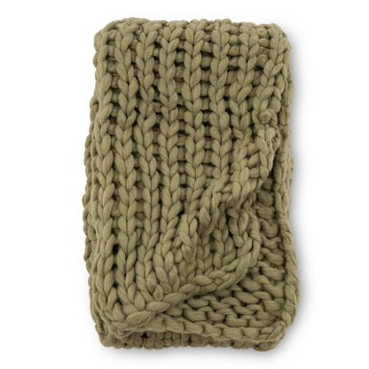 Venture Home Throw Kate 170x130 cm Polyester Moss Green