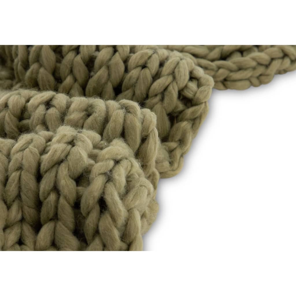 Venture Home Throw Kate 170x130 cm Polyester Moss Green