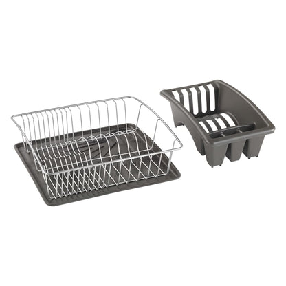 Metaltex Dish Drainer Aquatex Plus Grey