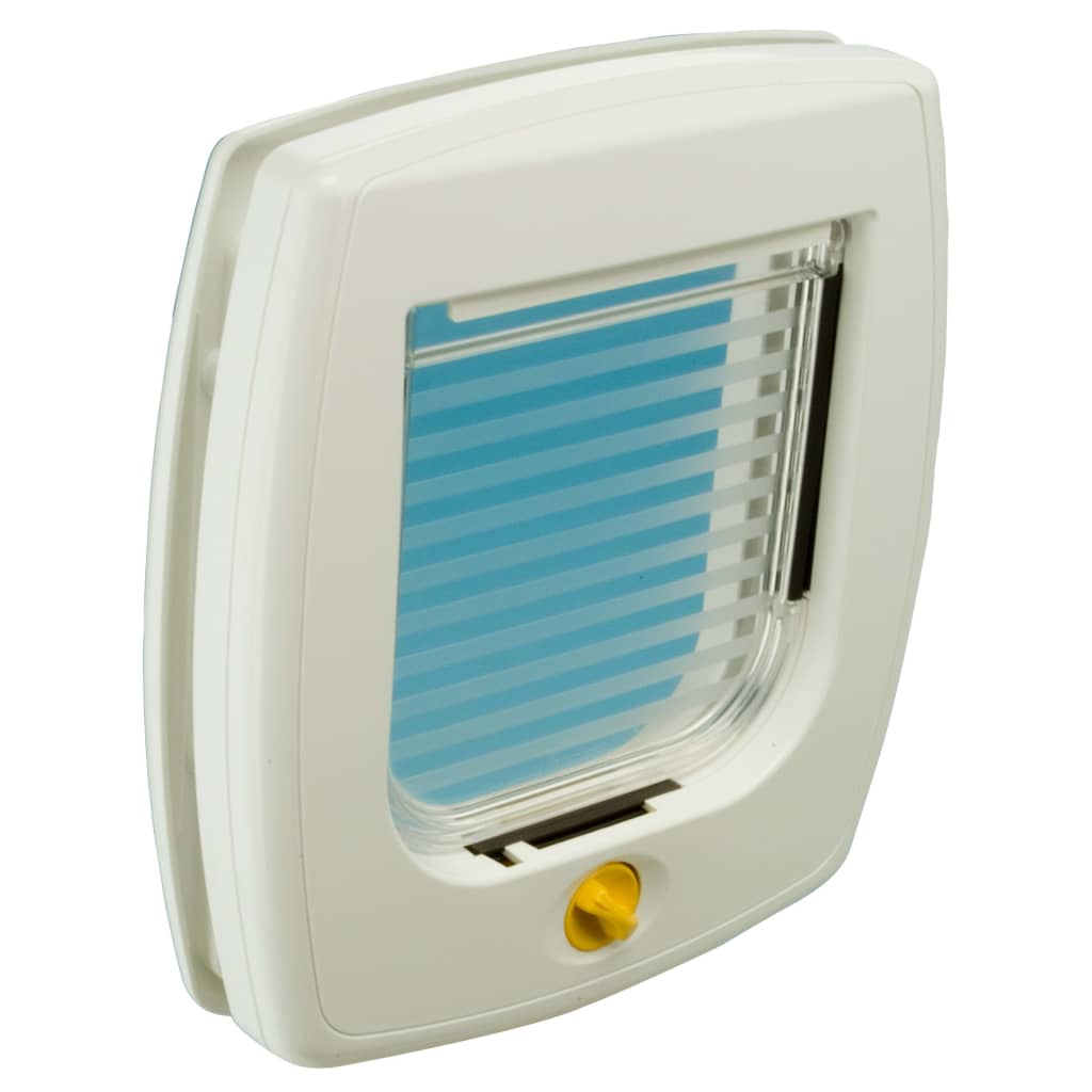 Ferplast 4-Way Manual Cat Flap Swing 3B White 72102011