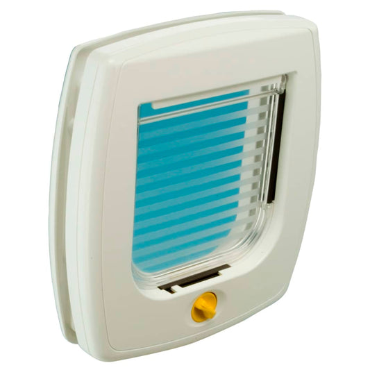 Ferplast 4-Way Manual Cat Flap Swing 3B White 72102011
