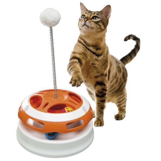 Ferplast Carousel Cat Toy Vertigo Orange