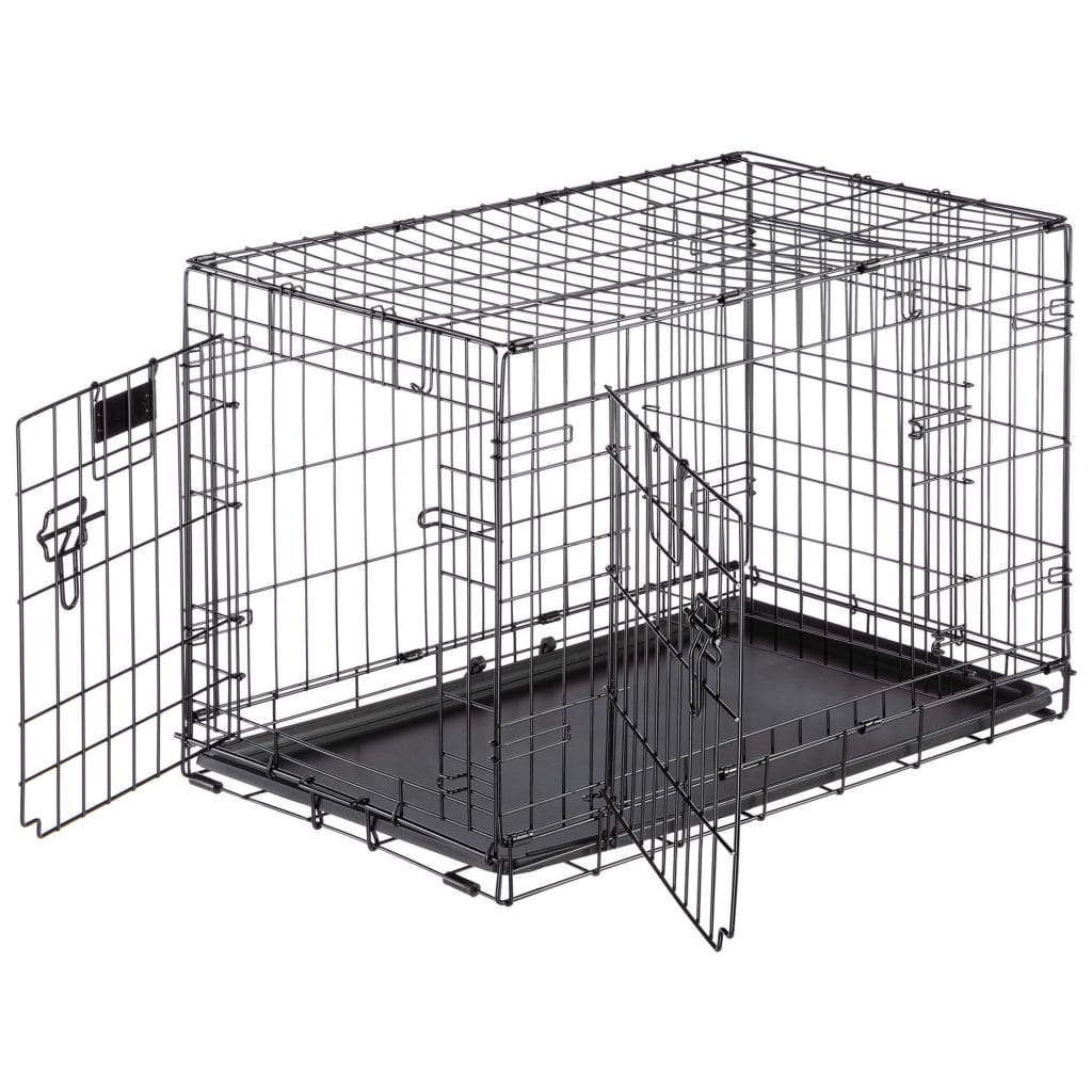 Ferplast Dog Crate Dog-Inn 75 77.4x48.5x54.6 cm Grey