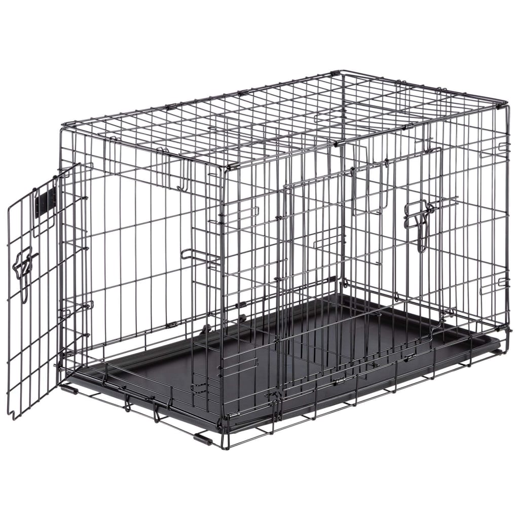 Ferplast Dog Crate Dog-Inn 75 77.4x48.5x54.6 cm Grey