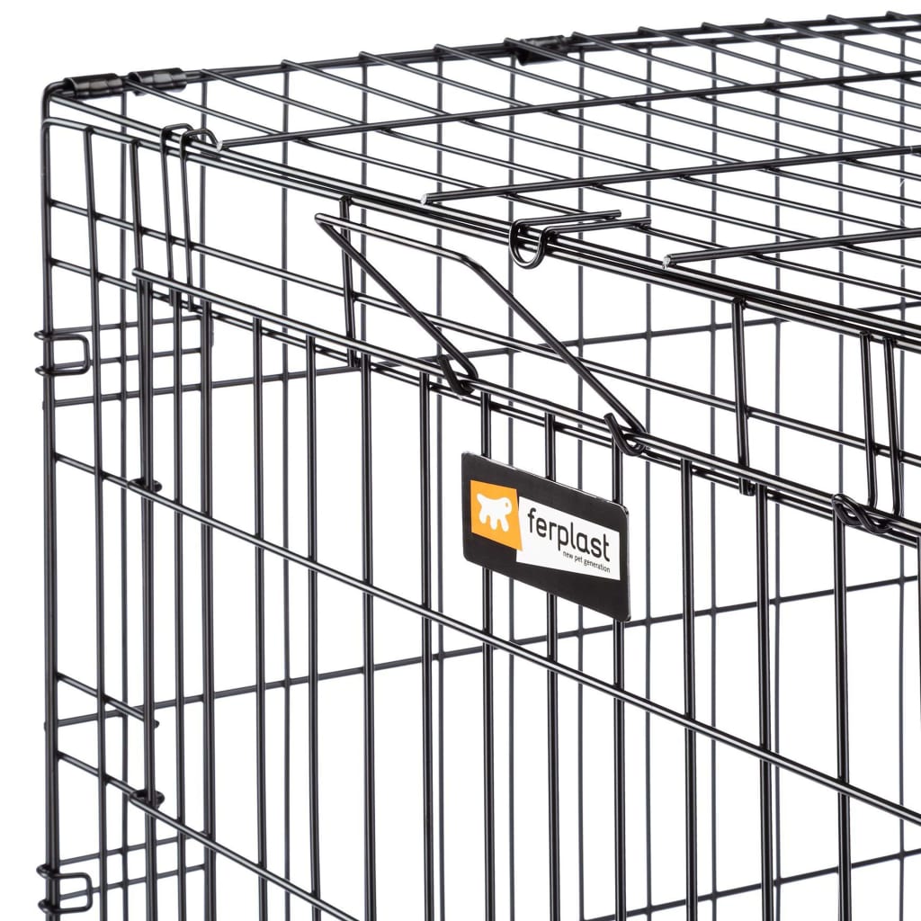Ferplast Dog Crate Dog-Inn 75 77.4x48.5x54.6 cm Grey