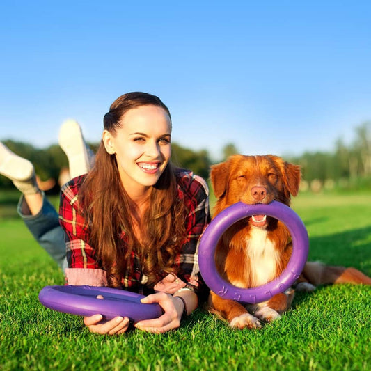 Ferplast Dog Fitness Tool Puller Standard Purple 2 pcs
