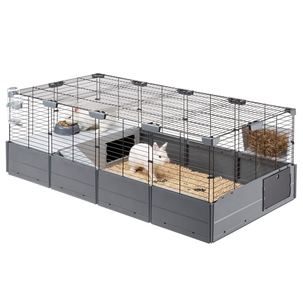 Ferplast Rabbit Cage Multipla Maxi 142.5x72x50 cm Black