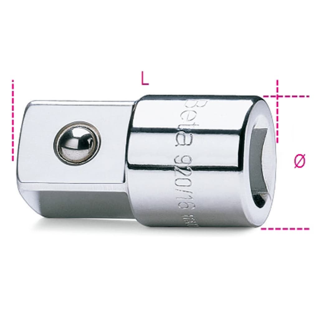 Beta Tools Adaptor 920/16 1/2 Female and 3/4 Male Drives