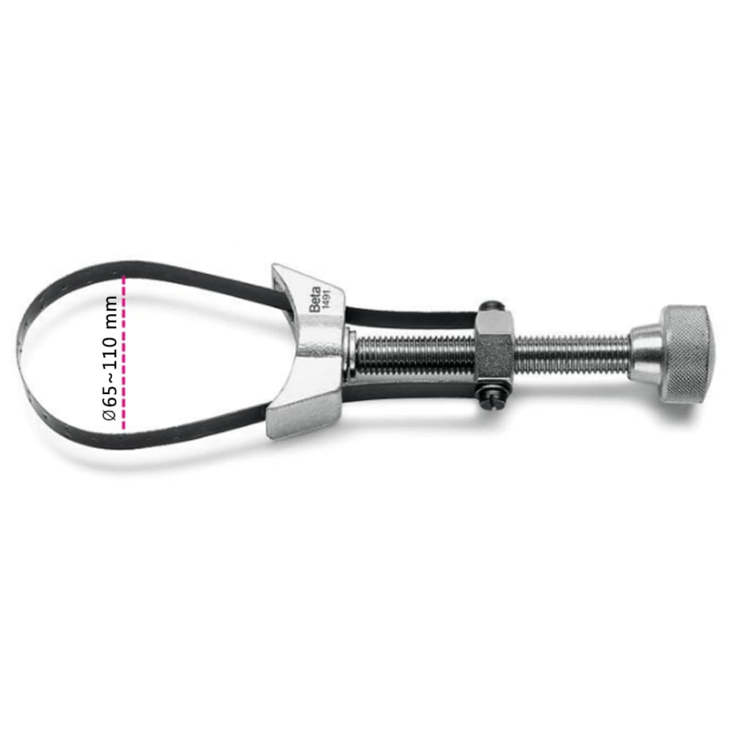 Beta Tools Oil Filter Wrench 1491 Steel 014910001
