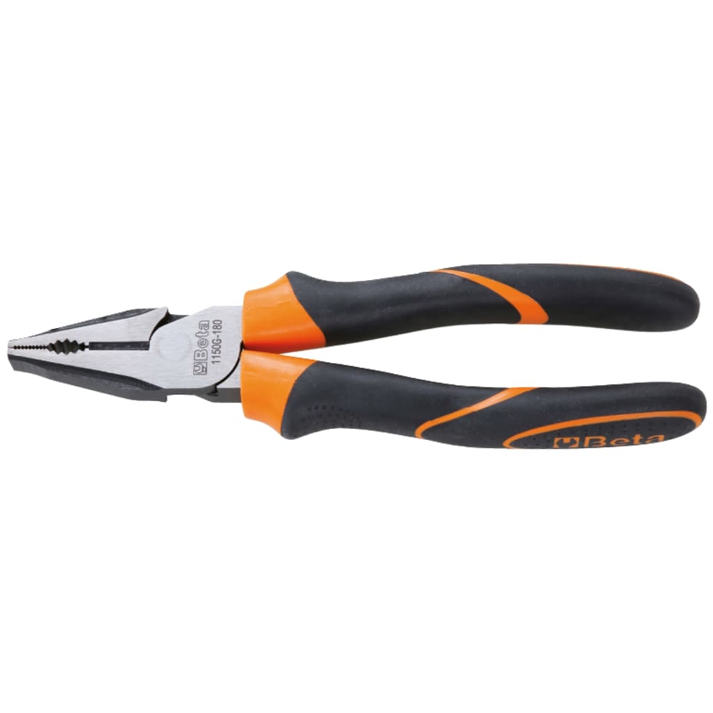 Beta Tools Heavy Duty Combination Pliers 1150GBM 180 with Bi-material Handles