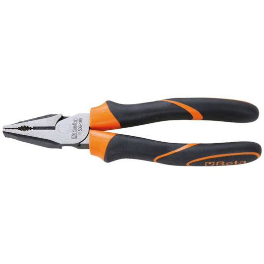 Beta Tools Heavy Duty Combination Pliers 1150GBM 180 with Bi-material Handles