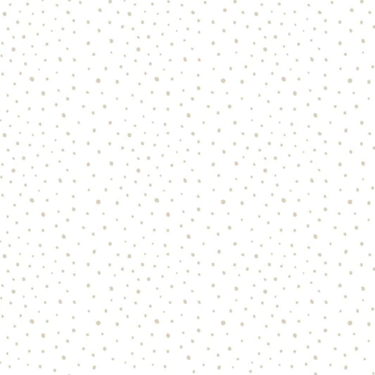 Noordwand Wallpaper Mondo baby Confetti Dots White, Grey and Beige