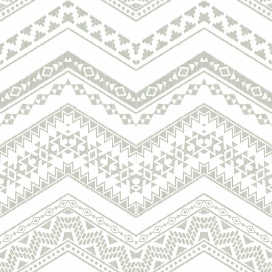 Noordwand Urban Friends & Coffee Wallpaper Etnico White and Green