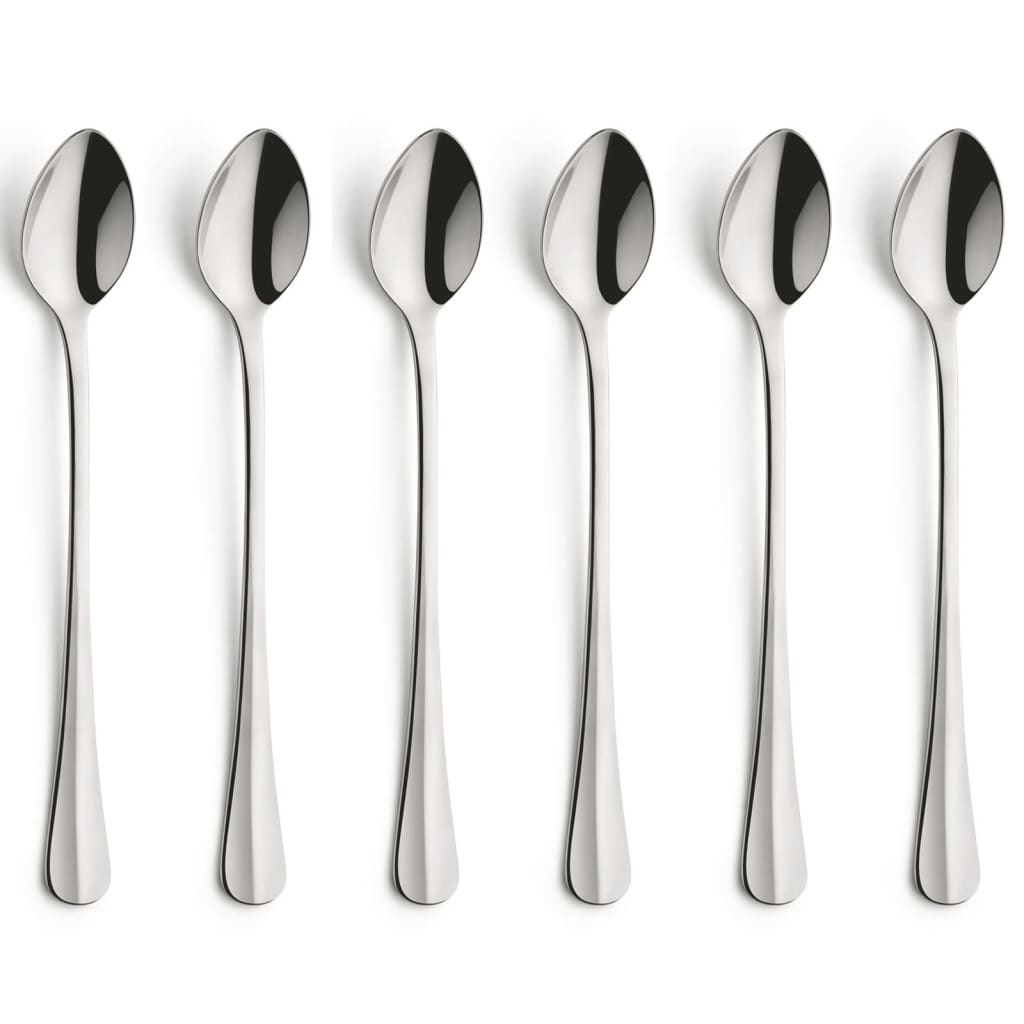 Amefa 6 Piece Iced Teaspoon Set Baguette