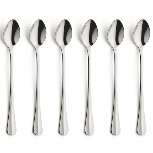 Amefa 6 Piece Iced Teaspoon Set Baguette