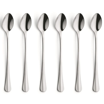 Amefa 6 Piece Iced Teaspoon Set Baguette
