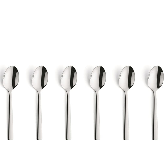 Amefa 6 Piece Mocca Spoon Set Moderno