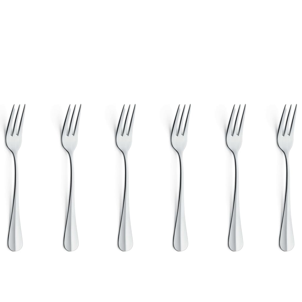 Amefa 6 Piece Cake Fork Set Baguette