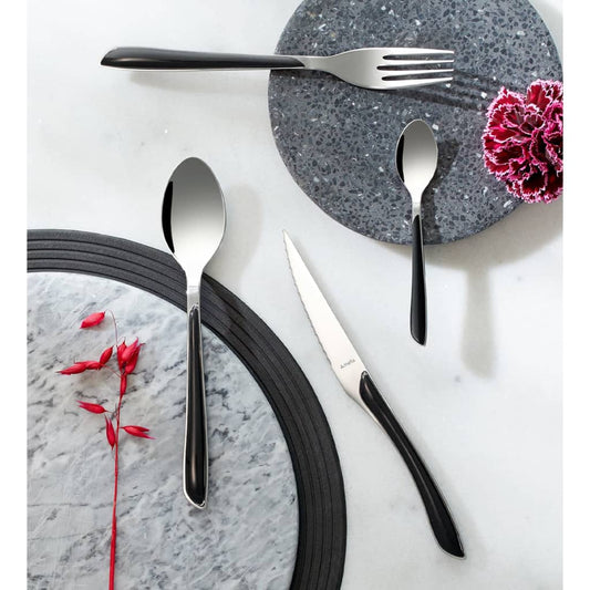 Amefa 16-Piece Cutlery Set Eclat Black