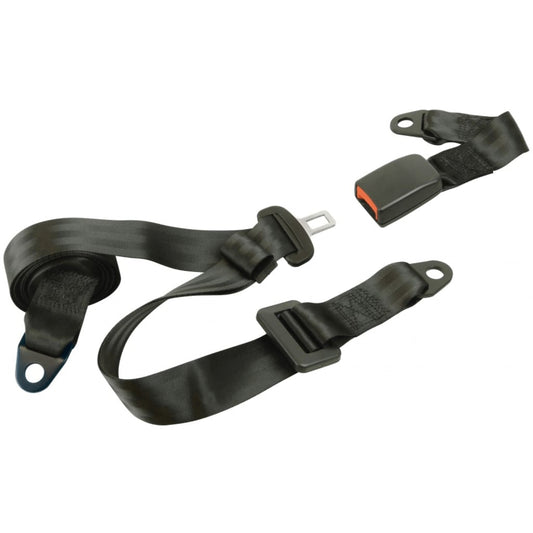 Carpoint 3-Point Safety Belt Static Black