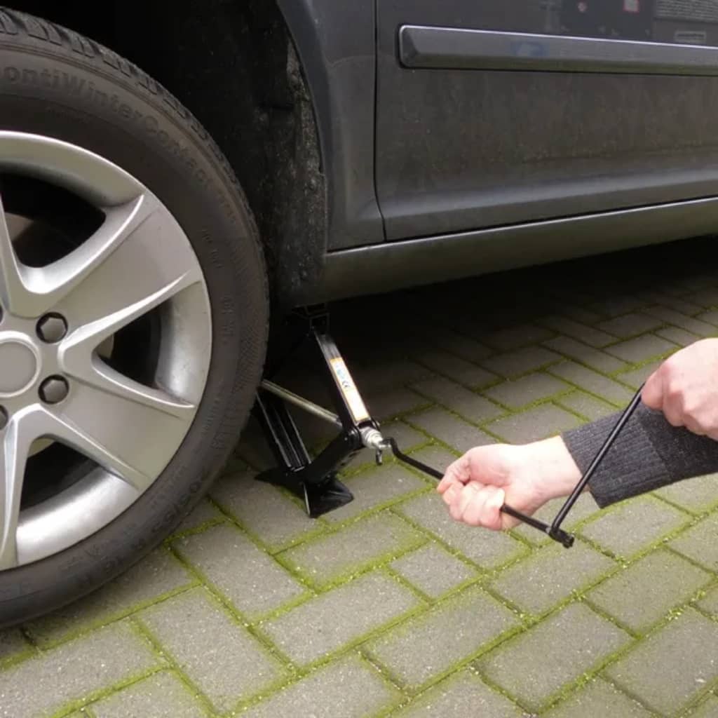 Carpoint Scissor Jack 1000 kg Black