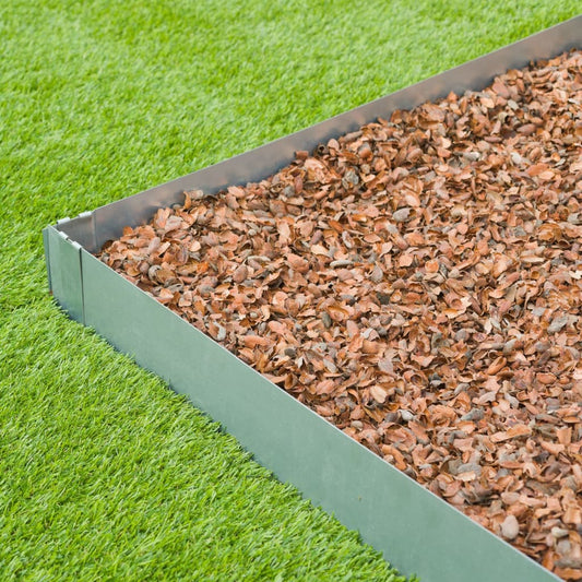 Nature Garden Border Edgings 3 pcs 91.4x10.2 cm  Steel
