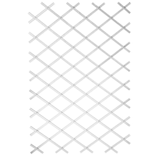 Nature Garden Trellis 100x200 cm PVC White 6040703