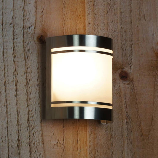 Smartwares Outdoor Wall Light 14x16.5x10.5 cm Silver
