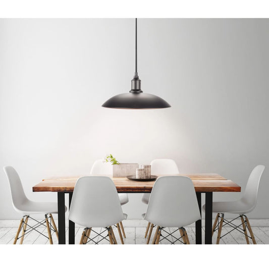 Smartwares LED Pendant Lamp Flat 32x32x8 cm Rose Gold