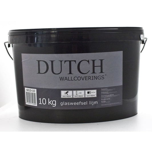 DUTCH WALLCOVERINGS Fibreglass Wallpaper Glue 10 kg