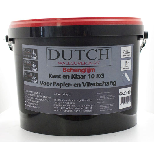 DUTCH WALLCOVERINGS Ready to Use Wallpaper Glue 10 kg