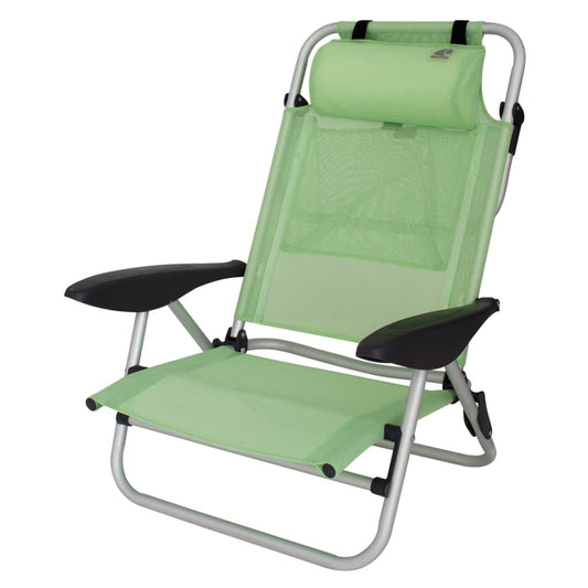 Eurotrail 2-in-1 Beach Chair Mallorca Mint Green