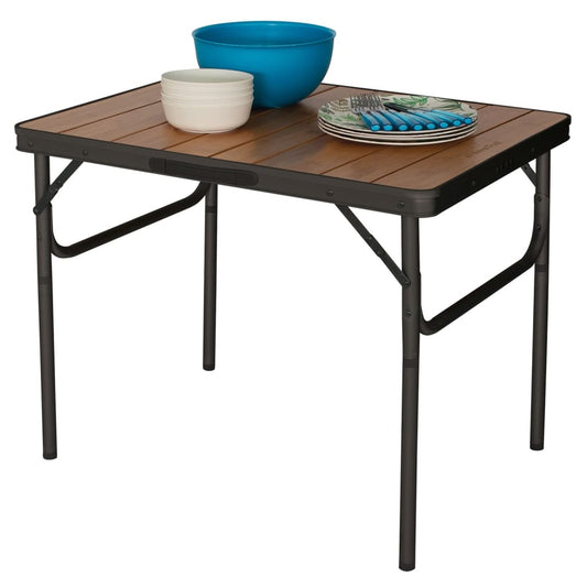 Eurotrail Camping Table Arsoli Bamboo 60 x 45 cm