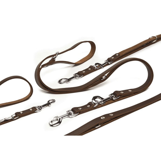 Beeztees Training Leash Leather Brown 200x1.8 cm 736402