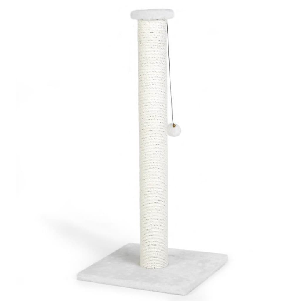 Beeztees Cat Scratching Post Serpa 40x40x90 cm White 408838