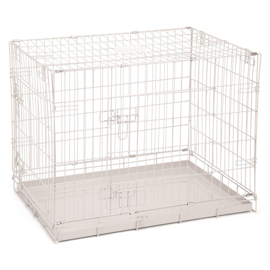 Beeztees Dog Crate 78x55x61 cm Grey