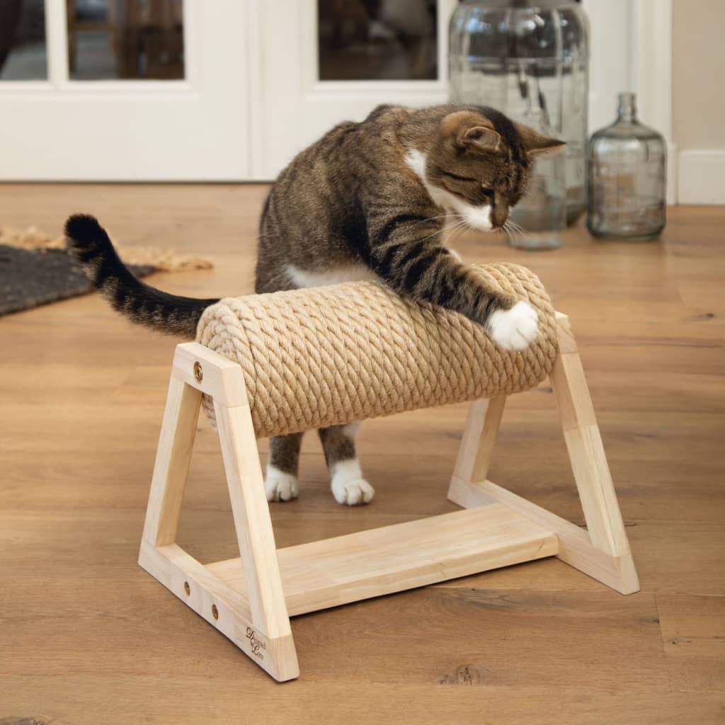 Designed by Lotte Cat Scratch Spool on Foot Yves 36x29.5x28 cm