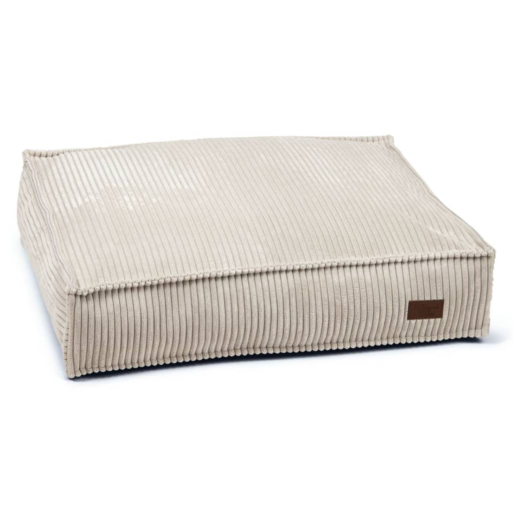 Designed by Lotte Dog Cushion Ribbed 70x55x15 cm Light Grey