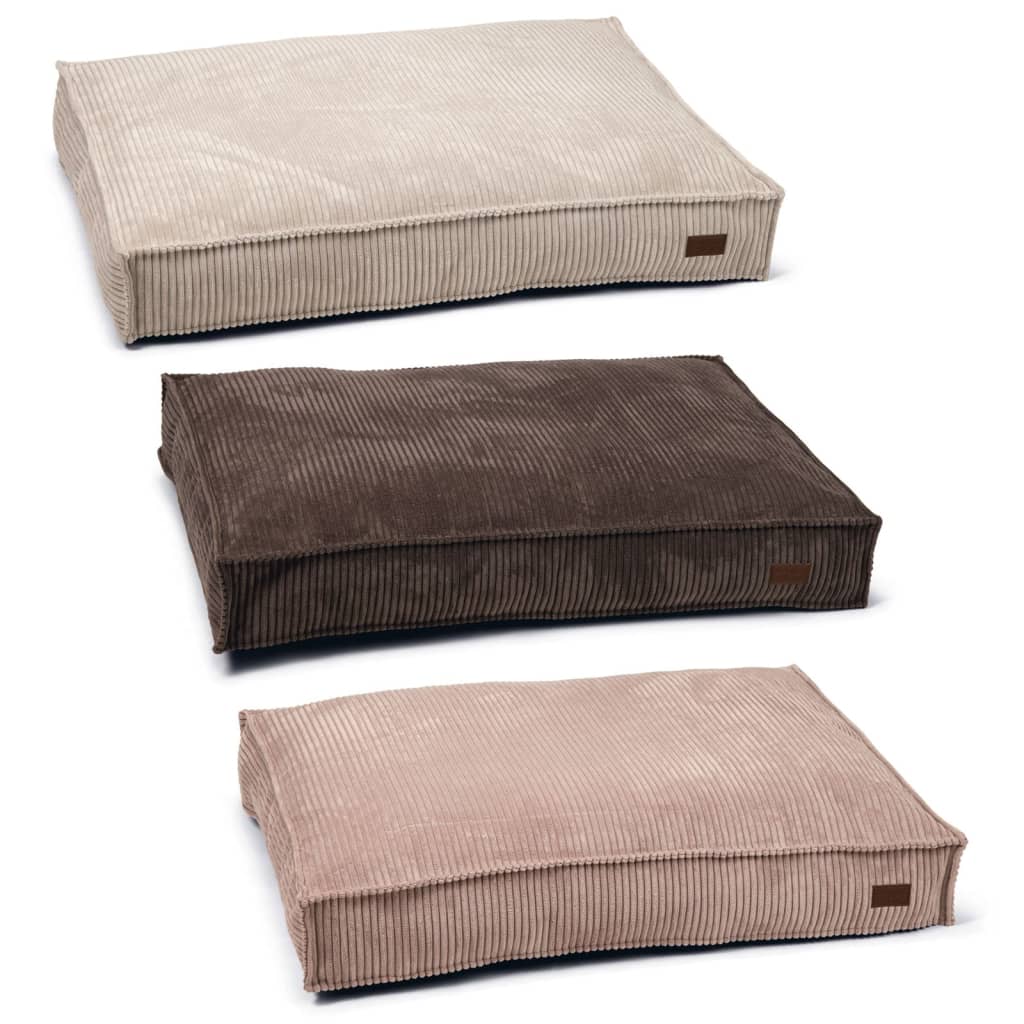 Designed by Lotte Dog Cushion Ribbed 70x55x15 cm Light Grey