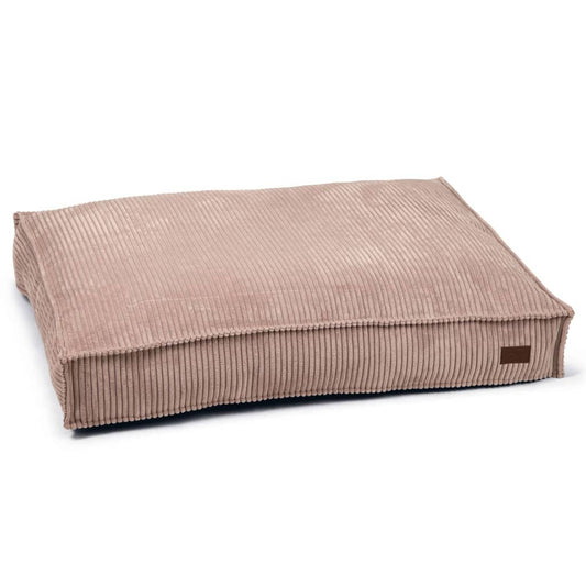 Designed by Lotte Dog Cushion Ribbed 100x70x15 cm Pink
