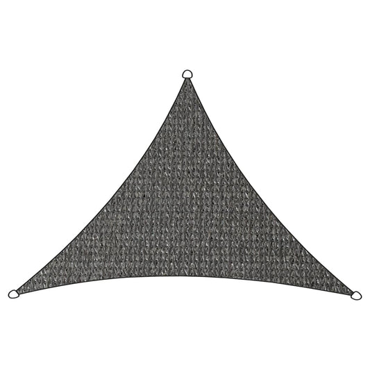 Livin'outdoor Shade Cloth Iseo HDPE Triangle 3x2.5x2.5 m Grey