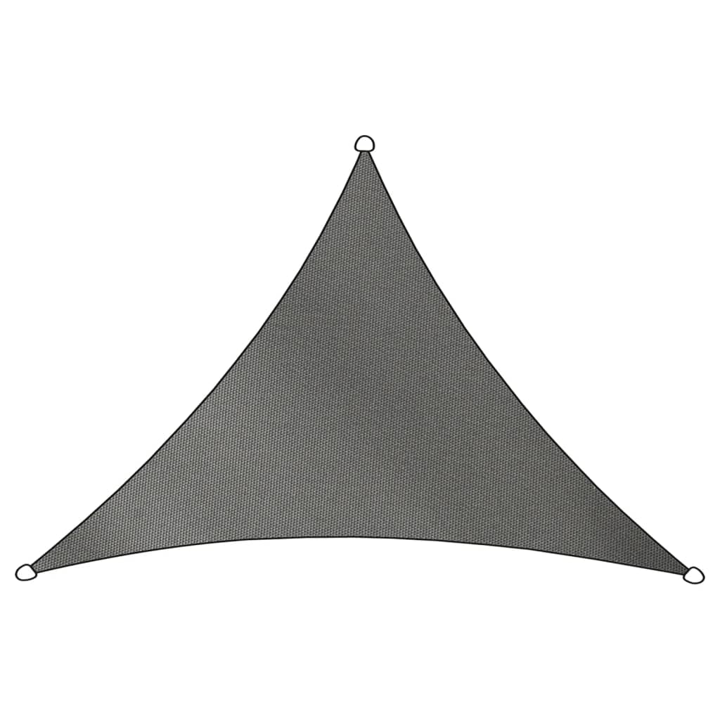 Livin'outdoor Shade Cloth Como Polyester Triangle 3x2.5x2.5 m Grey