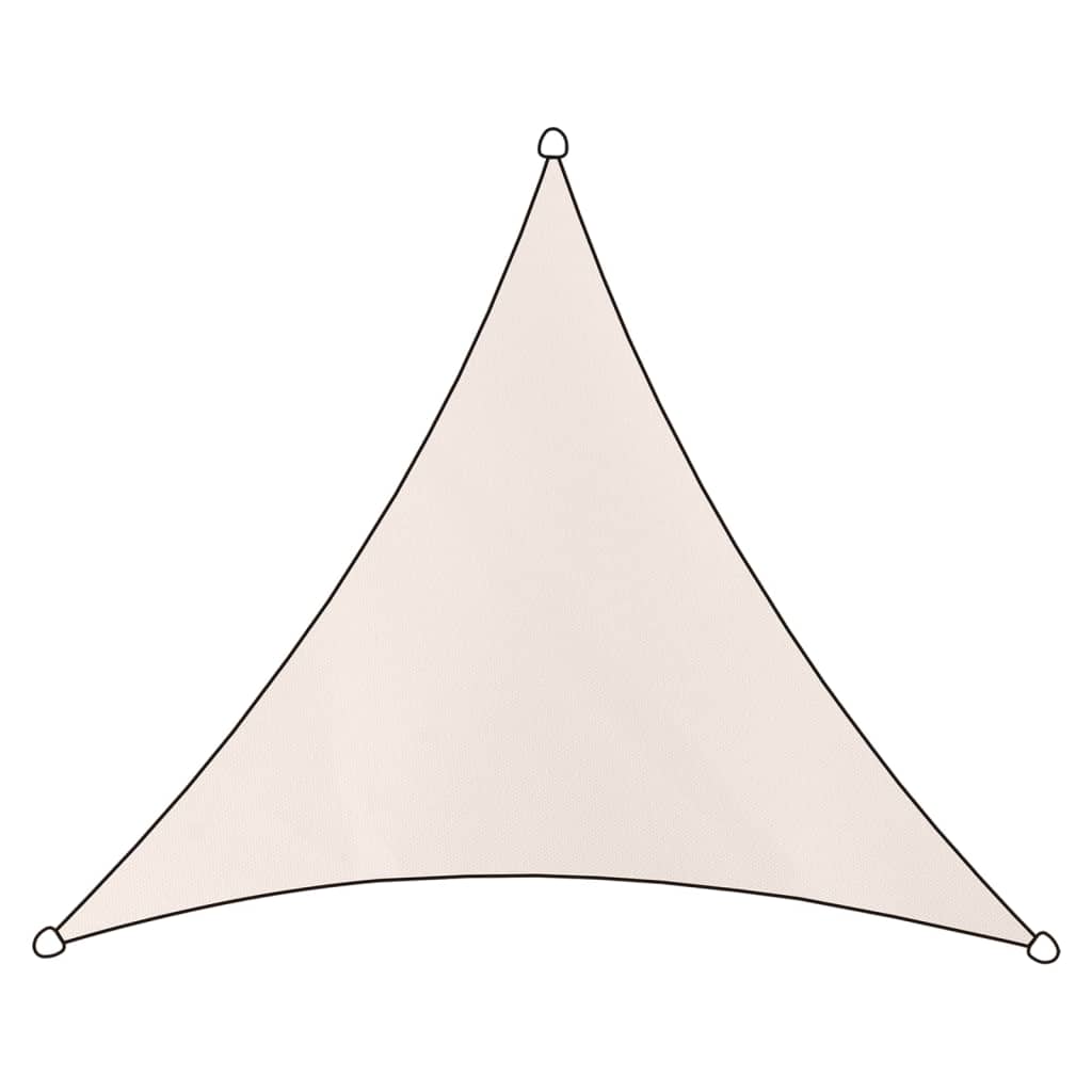 Livin'outdoor Shade Cloth Livigno Oxford Polyester Triangle 5x5x5 m Taupe