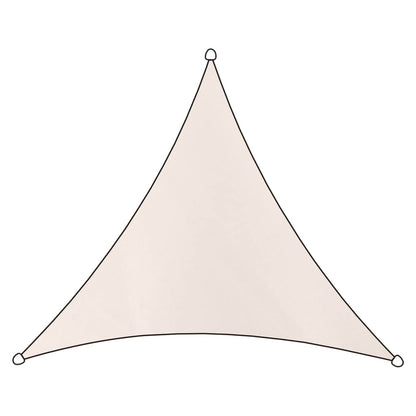 Livin'outdoor Shade Cloth Livigno Oxford Polyester Triangle 5x5x5 m Taupe