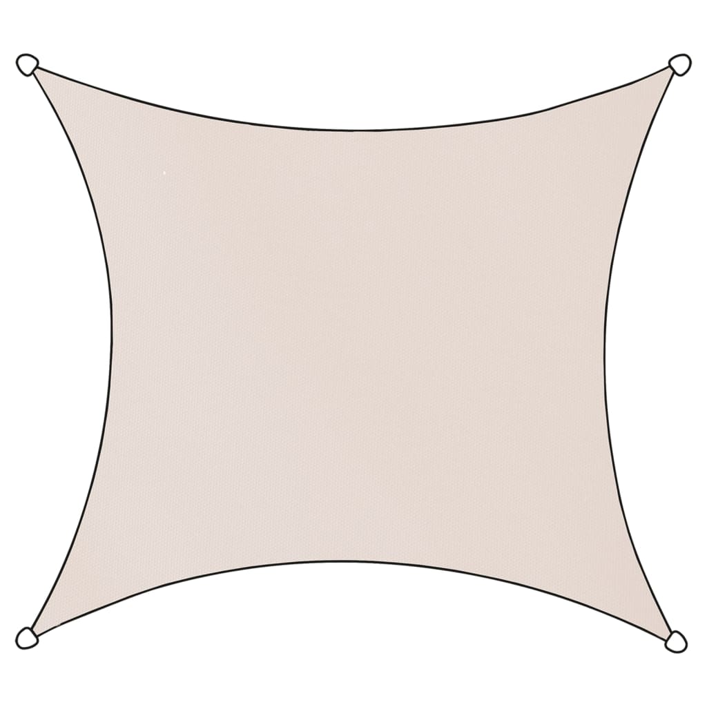 Livin'outdoor Shade Cloth Livigno Oxford Polyester Square 5x5 m Taupe