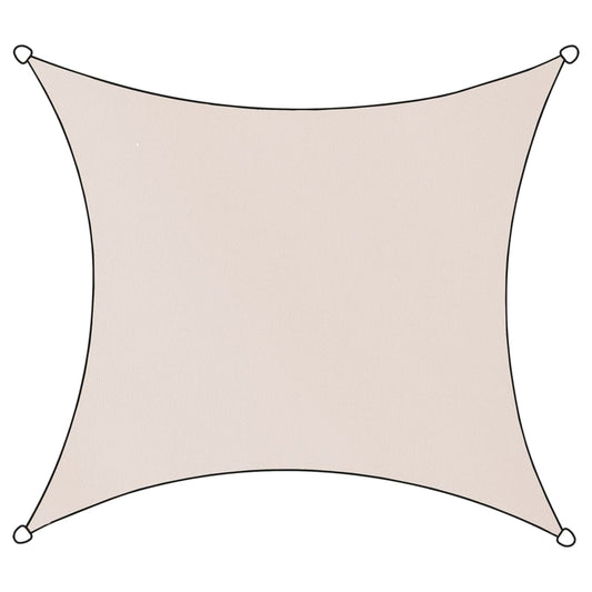 Livin'outdoor Shade Cloth Livigno Oxford Polyester Square 5x5 m Taupe