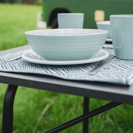 Travellife 16 Piece Luxury Dinnerware Set D�©nia Light Grey