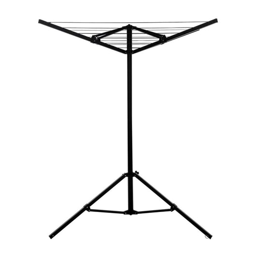 Travellife Rotary Drying Rack 110x158 cm Black